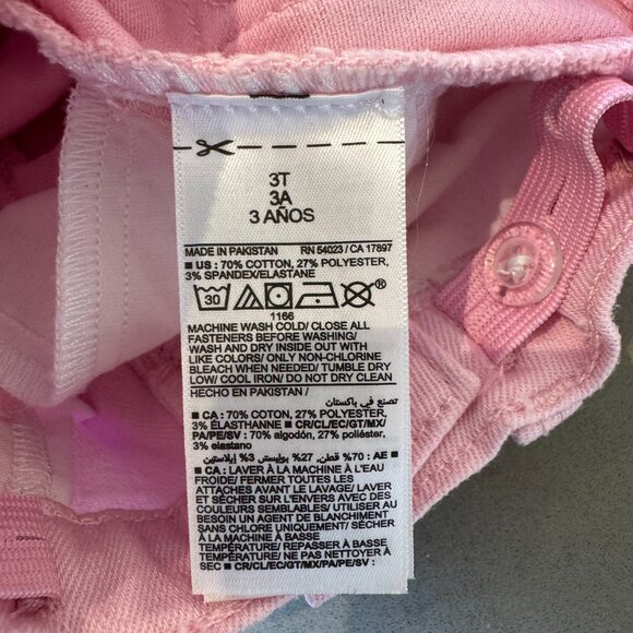 GAP Toddler Girls Jeggings in pink 3T - Picture 3 of 3